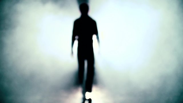 Walk to the light. Looking for exit, freedom and clinical death