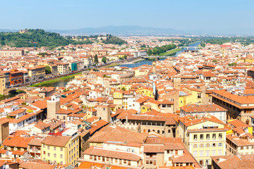Fototapeta na wymiar Florence. View of the city from above.