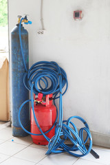 The image of a welding equipment
