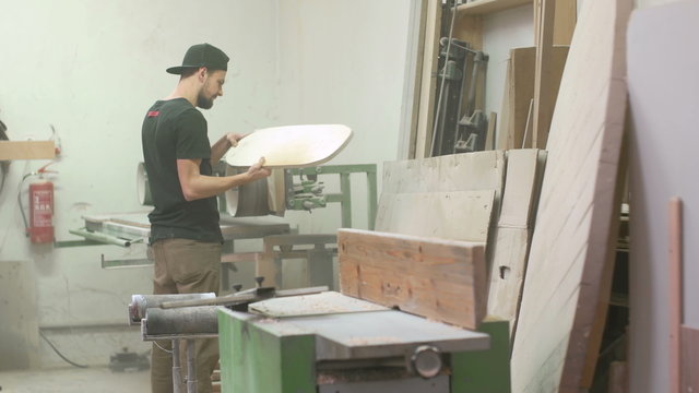 Making of Longboard Deck