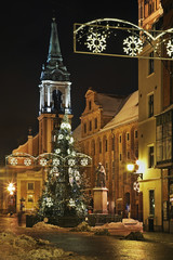 Market Square in Torun.  Poland © Andrey Shevchenko