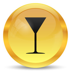 Martini glass icon