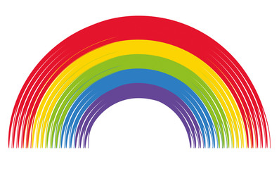 Abstract Colorful Rainbow