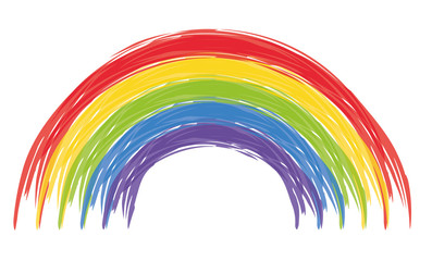 Abstract Colorful Rainbow