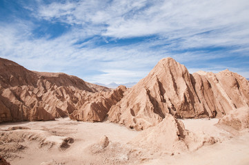 Fototapeta na wymiar Valley of the Moon - Atacama Desert - Chile