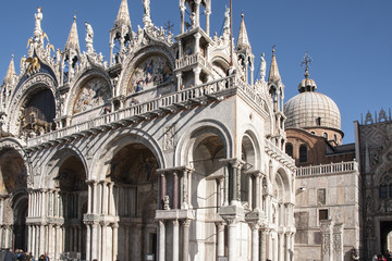 Fototapeta na wymiar Venecia, Basílica de San Marcos
