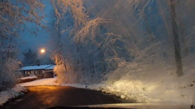 auto en hiver