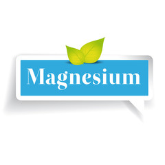 Magnesium label vector