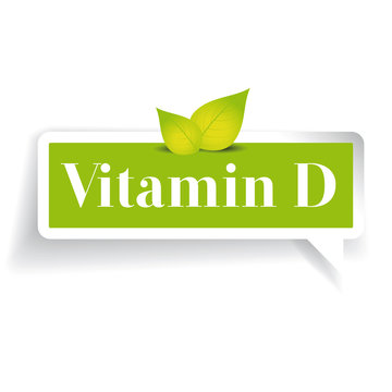 Vitamin D label vector
