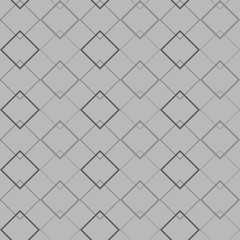 Geometric pattern with light and dark grey rhombus on grey background