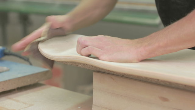 Making of Longboard Deck