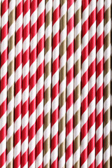 colorful paper straw background.