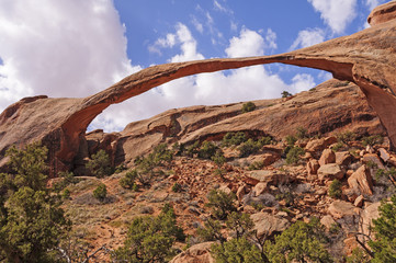 Sandstone Arch Reaching Across the Sky
