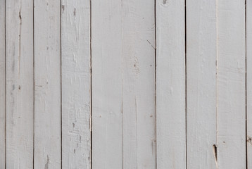 white of small wooden planks wall for background