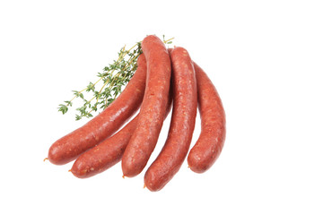 Sausage With Greenery