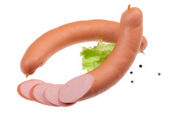 Sausage With Greenery