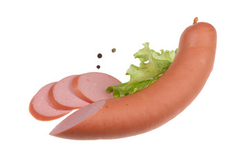 Sausage With Greenery