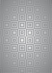 Grey cube abstract psychedelic vector background