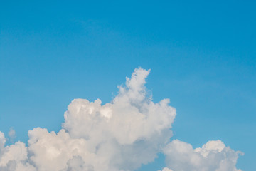 blue sky with clouds