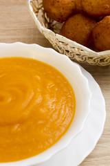 Pumpkin cream soup