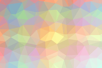 pastel abstract background of triangles low poly