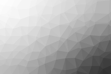 grey abstract background of triangles low poly