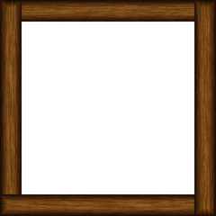Obraz premium Wooden grain texture with copy space on white background