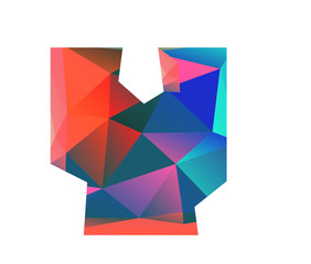 Y alphabet letter in skyscraper shape