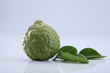 bergamot leaf and lime