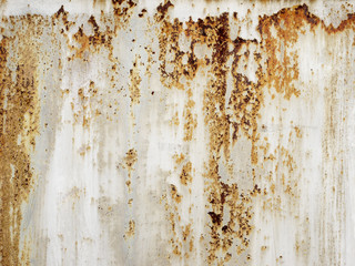 Iron surface rust