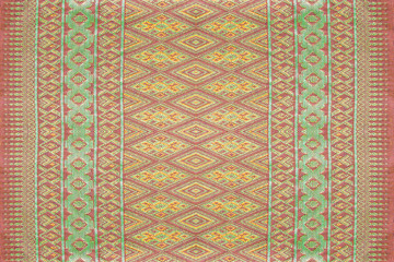 vintage style of tapestry fabric pattern background