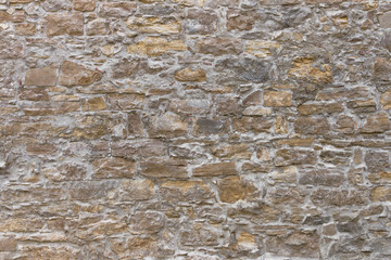 Old wall restored