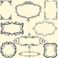 Vector Frame and Design Ornament