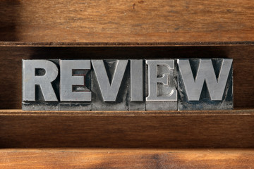 review word tray