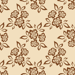 Seamless Flower Background