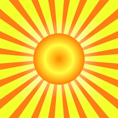 Sunburst Pattern. Radial background
