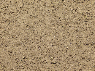 dry soil as background