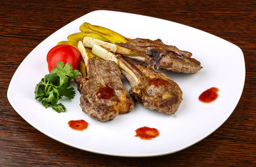 Lamb chops