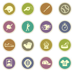 Fototapeta premium baseball icon