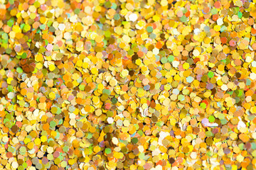 golden glitter or yellow sequins background