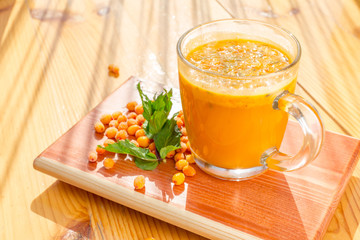 Sea buckthorn smoothie