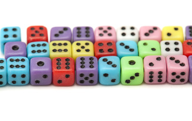many small dice