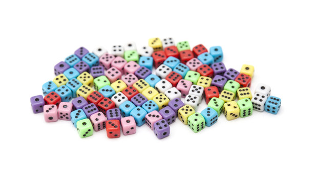many small dice