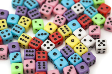 many small dice