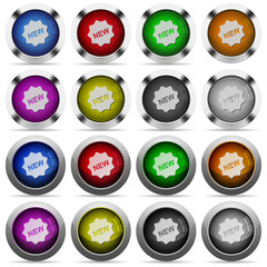 New badge button set