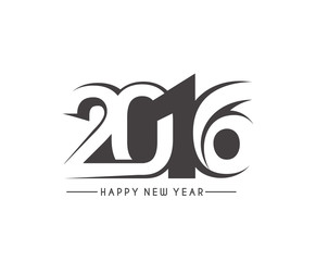Obraz premium Happy new year 2016