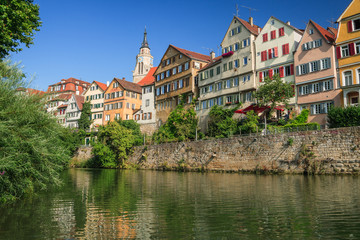 Fototapeta na wymiar Stadtansicht von Tübingen