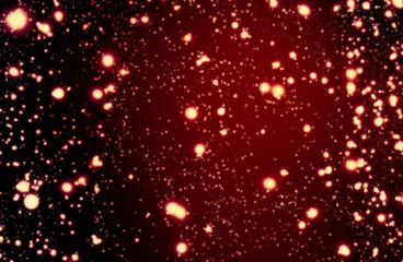 Red Abstract Background with Glitter  Lights. Blurred Soft vinta