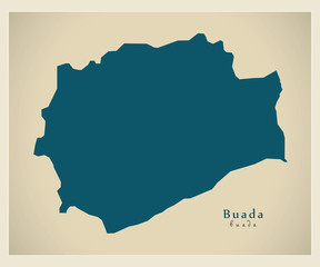 Modern Map - Buada NR