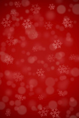 Christmas Background with Snowflakes .